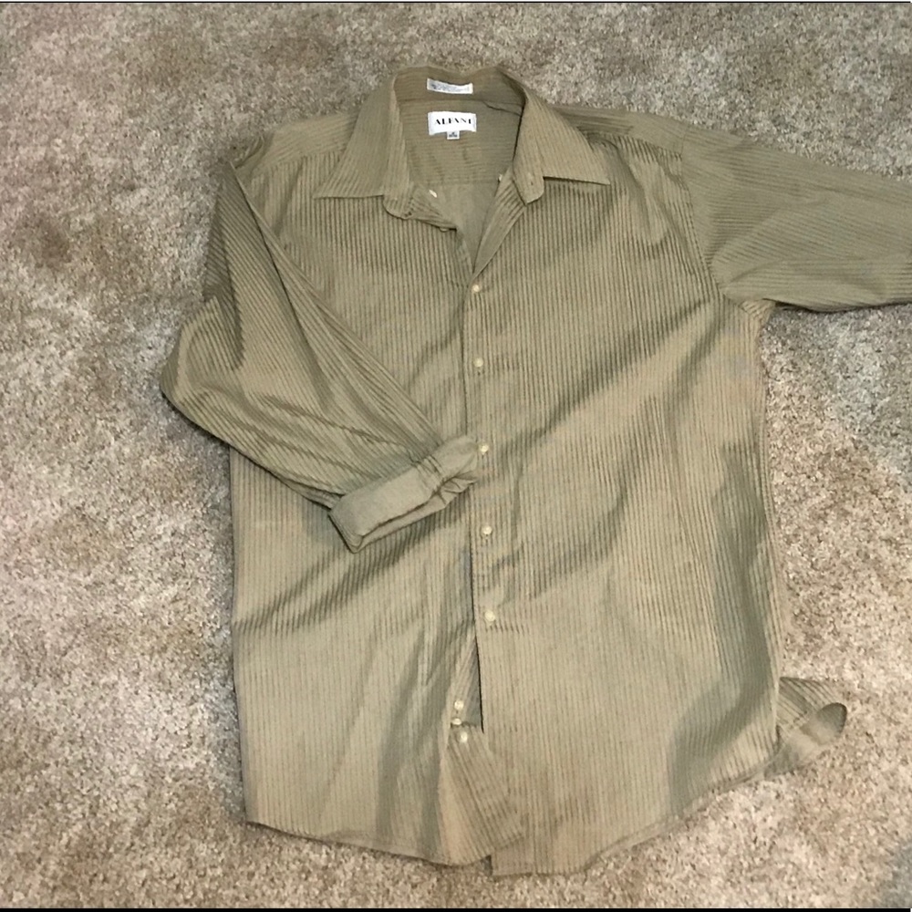 Cute Oversized Button-down Dress Shirt